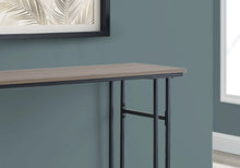 Load image into Gallery viewer, Dark Taupe /black Accent Table / Console Table - I 3577