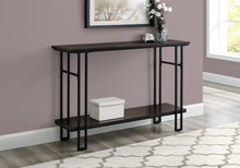 Load image into Gallery viewer, Espresso /black Accent Table - I 3578