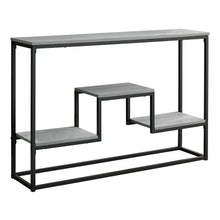 Load image into Gallery viewer, Grey /black Accent Table - I 3580