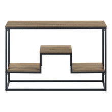 Load image into Gallery viewer, Dark Taupe /black Accent Table / Console Table - I 3581