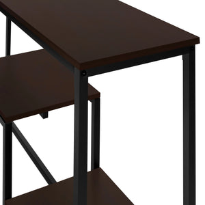 Espresso /black Accent Table / Console Table - I 3582