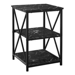 Black Accent Table / Night Stand / Side Table - I 3595