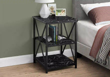 Load image into Gallery viewer, Black Accent Table / Night Stand / Side Table - I 3595