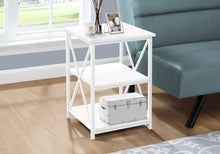 Load image into Gallery viewer, White /white Accent Table / Night Stand / Side Table - I 3599