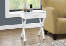 Load image into Gallery viewer, White Accent Table / Night Stand / Side Table - I 3606