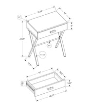 Load image into Gallery viewer, White Accent Table / Night Stand / Side Table - I 3606