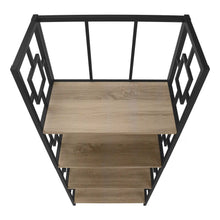 Load image into Gallery viewer, Dark Taupe /black Bookcase / Etagere - I 3616