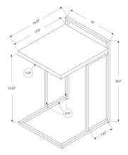 Load image into Gallery viewer, Black Accent Table / C Table - I 3640