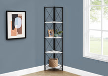 Load image into Gallery viewer, White /black Bookcase - I 3651