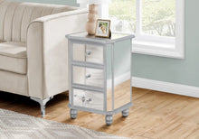 Load image into Gallery viewer, Silver Accent Table / Night Stand - I 3732