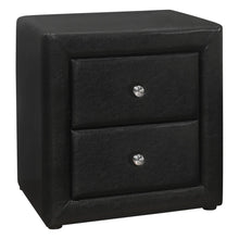 Load image into Gallery viewer, Black Bedroom Accent / Night Stand - I 5603