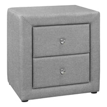 Load image into Gallery viewer, Grey Bedroom Accent / Night Stand - I 5604