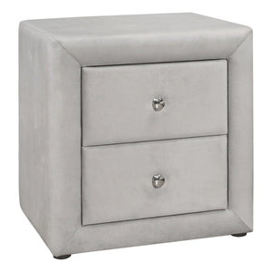 Light Grey Bedroom Accent / Night Stand - I 5606