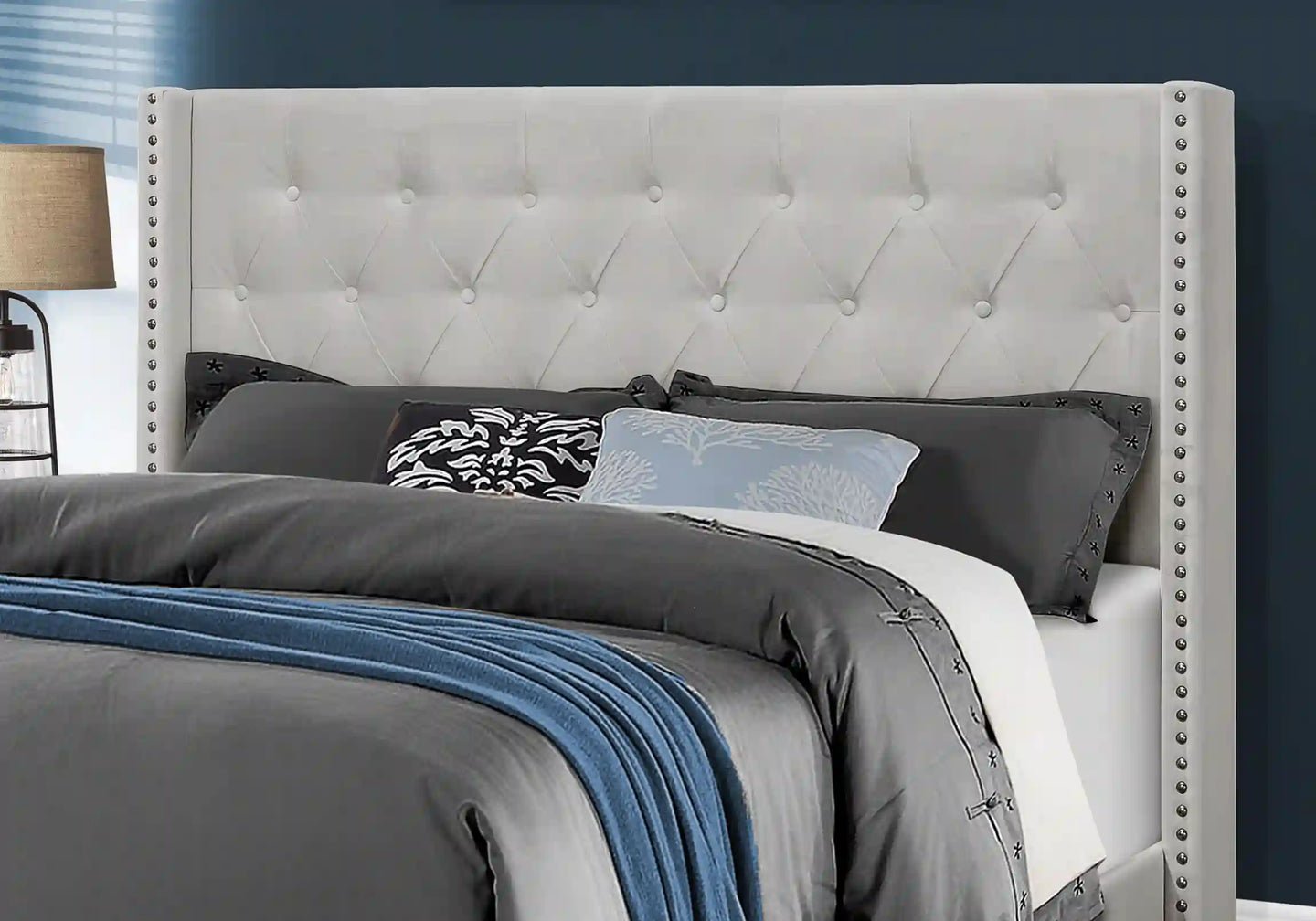 Light Grey Bed - I 5985Q