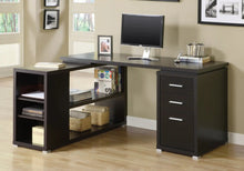 Load image into Gallery viewer, Espresso Computer Desk / L Shaped Desk - I 7019