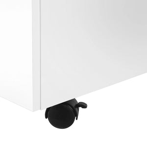 White /black / Grey Filing Cabinet - I 7051