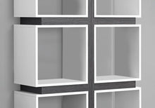 Load image into Gallery viewer, White /grey Bookcase - I 7076