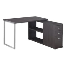 Load image into Gallery viewer, Grey Computer Desk / L Shaped Desk - I 7135