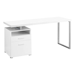 White Computer Desk - I 7144