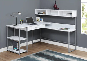 White Computer Desk - I 7162