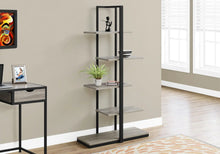 Load image into Gallery viewer, Dark Taupe /black Bookcase - I 7232
