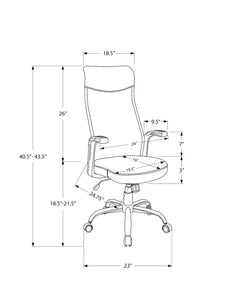 Black Office Chair - I 7248