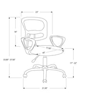Load image into Gallery viewer, Grey Office Chair - I 7262