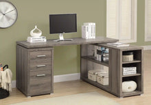 Load image into Gallery viewer, Taupe Computer Desk / L Shaped Desk - I 7319