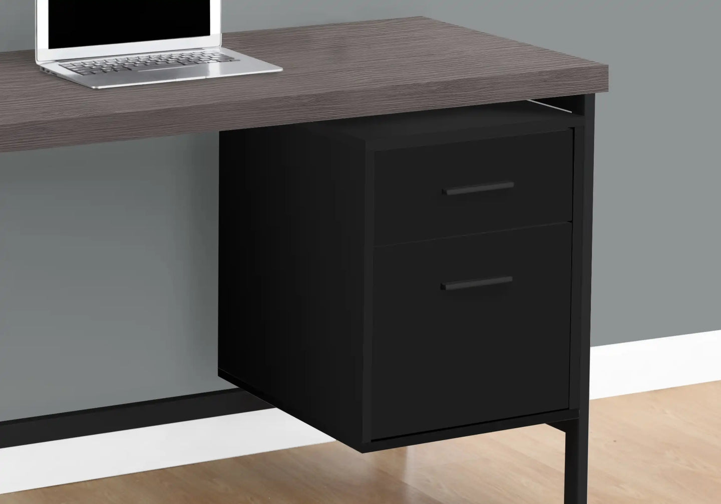 Black /grey Computer Desk - I 7437