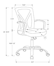 Load image into Gallery viewer, Black Office Chair - I 7460