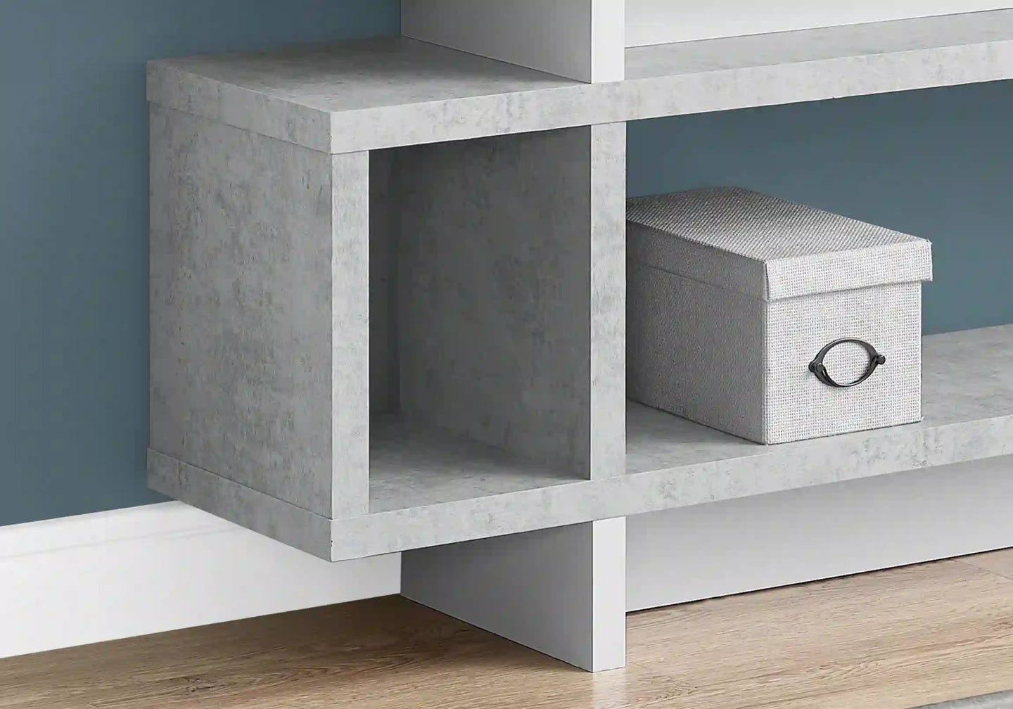 Grey /white Bookcase - I 7532