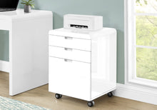 Load image into Gallery viewer, White Filing Cabinet - I 7583