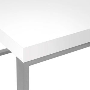 White Computer Desk / L Shaped Desk - I 7585