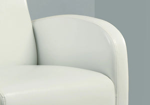 White Accent Chair / Armchair - I 8049