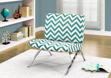Load image into Gallery viewer, Teal Accent Chair / Armless Chair - I 8136