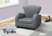 Load image into Gallery viewer, Grey /black Accent Chair - I 8144