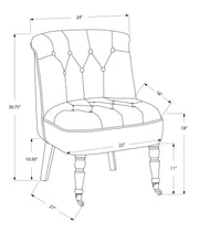 Load image into Gallery viewer, Beige Accent Chair / Armless Chair - I 8173
