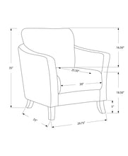 Load image into Gallery viewer, Beige Accent Chair / Armchair - I 8183
