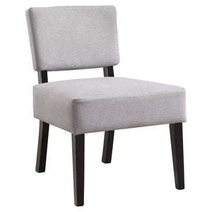 Grey Accent Chair / Armless Chair - I 8276