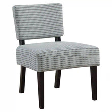 Load image into Gallery viewer, Blue /grey Accent Chair / Armless Chair - I 8288