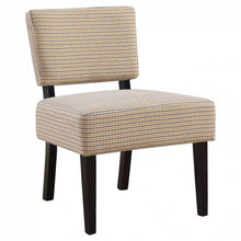 Load image into Gallery viewer, Gold /grey Accent Chair / Armless Chair - I 8290