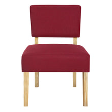 Load image into Gallery viewer, Red Accent Chair / Armless Chair - I 8295