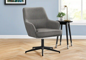 Grey Accent Chair / Armchair - I 8335