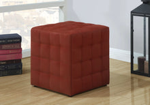 Load image into Gallery viewer, Red Ottoman - I 8979