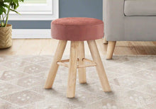 Load image into Gallery viewer, Pink /natural Ottoman - I 9007