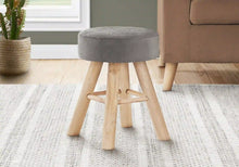 Load image into Gallery viewer, Grey /natural Ottoman - I 9010
