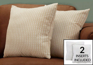 Taupe Pillow - I 9229