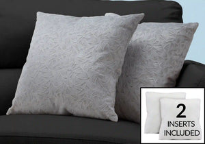 Light Grey Pillow - I 9257
