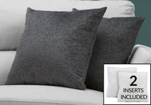 Load image into Gallery viewer, Dark Grey Pillow - I 9259