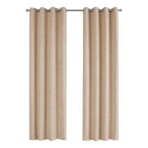 Brown Curtain Panel - I 9800